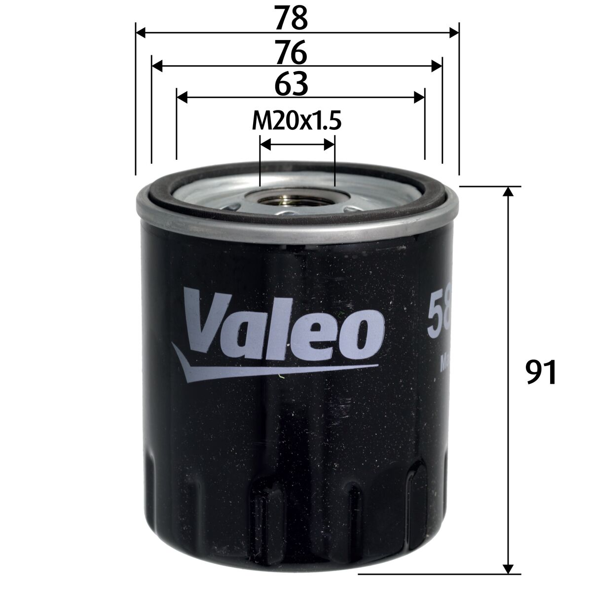 Filtro olio - 586156 VALEO